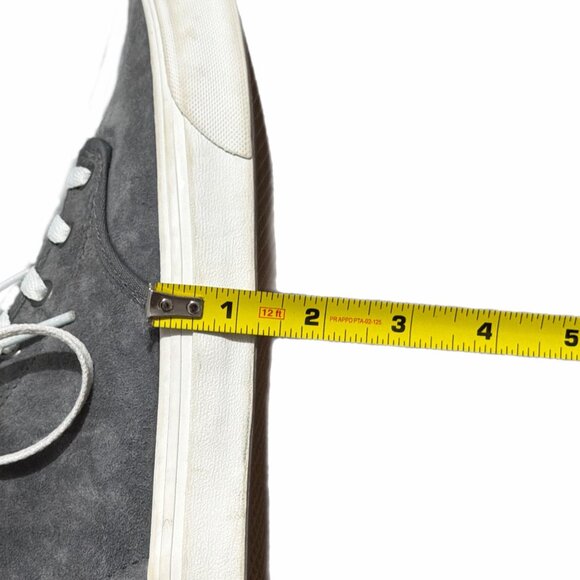 Vans Sneakers Womens 9.5M Gray Suede High Top Camden Skater Grunge Tomboy Urban - Picture 12 of 16